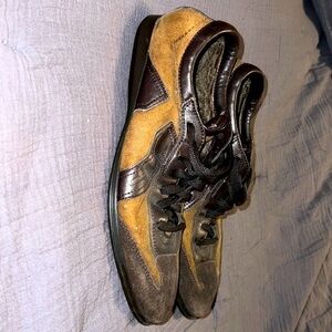 Men casual dress shoes by Salvatore Ferragamo